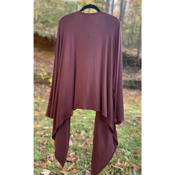 LIZ LANGE Assorted Jackets Cardigans Brown Wine Grey Lot of 3 Plus SZ 1X C100145 - Picture 7 of 10